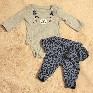 Carter's NB onesie and pants